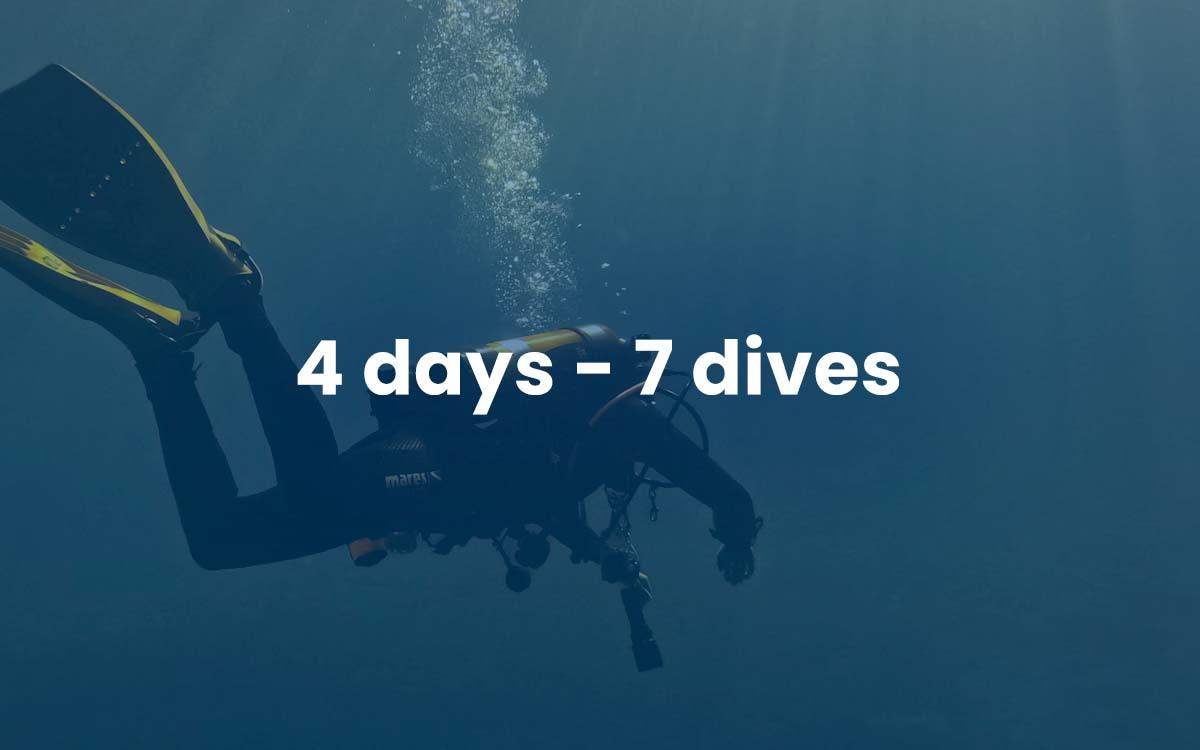4 Days / 7 Dives